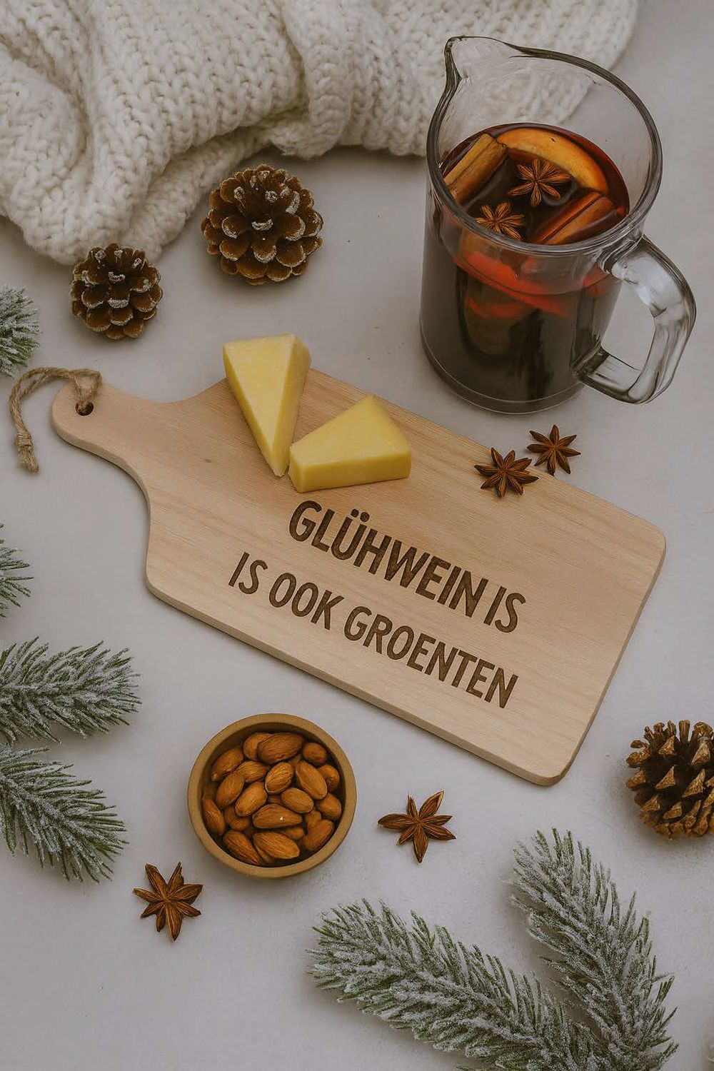 Borrelplank – Glühwein is ook groenten – Winterse editie