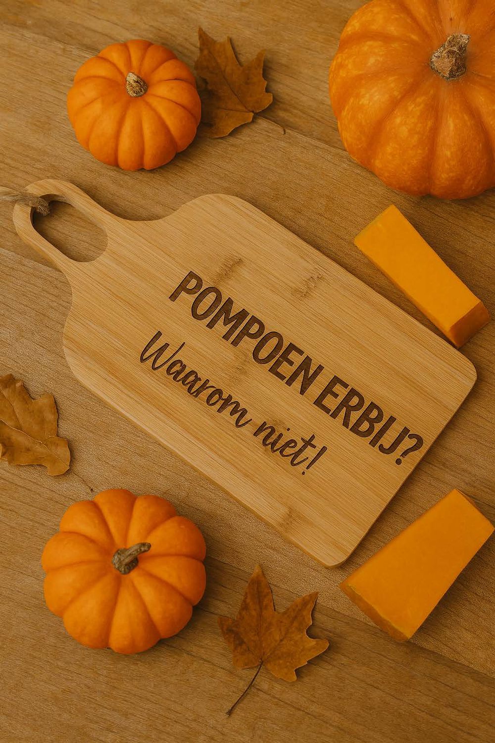 Borrelplank – Pompoen erbij? Waarom niet! – Herfsteditie