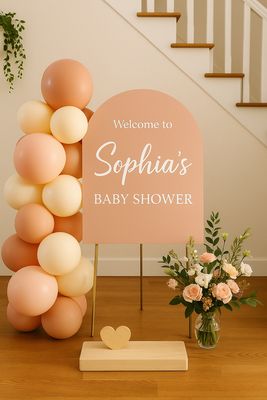 Welkomstborden Babyshower