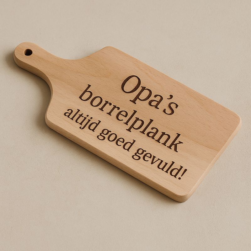 Opa’s Borrelplank – Altijd goed gevuld!