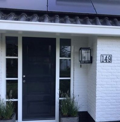 Huisnummers in frame