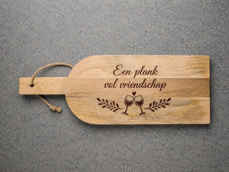 Borrelplank vriendschap