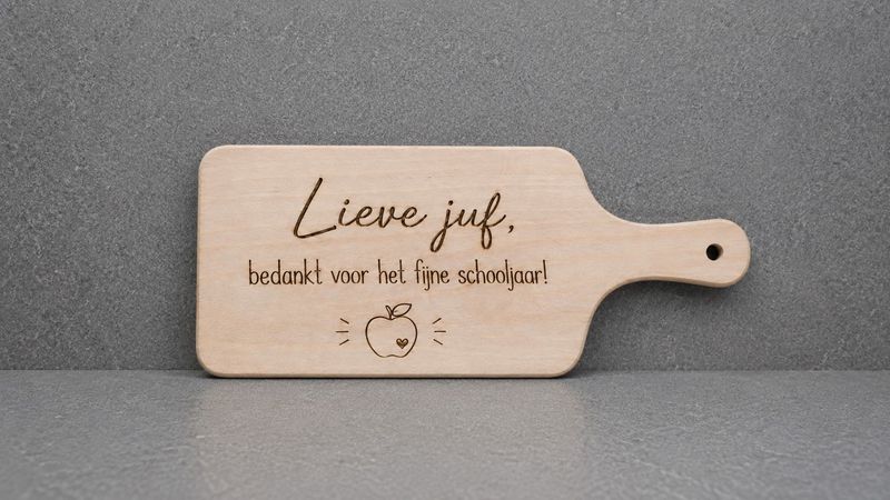 Borrelplank juf