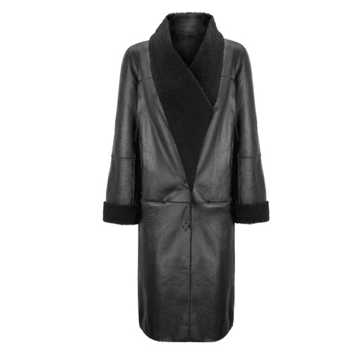 Gerard Darel Reversible lamb leather coat
