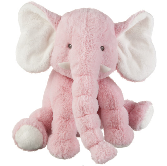 Jellybean Elephant Pink 14&quot;
