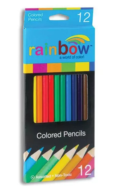 Colored Pencils 12ct, Non-Toxic
