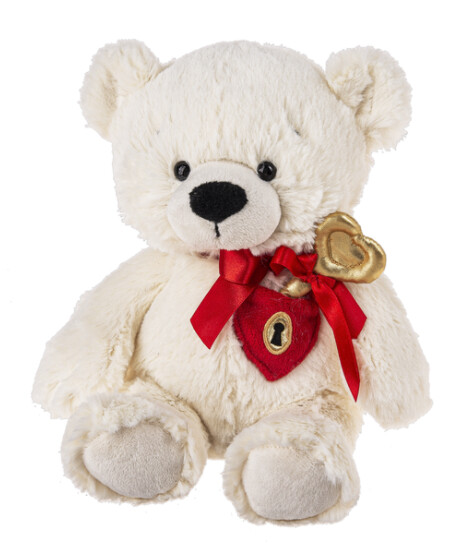 Key to My Heart Bear 8&quot;