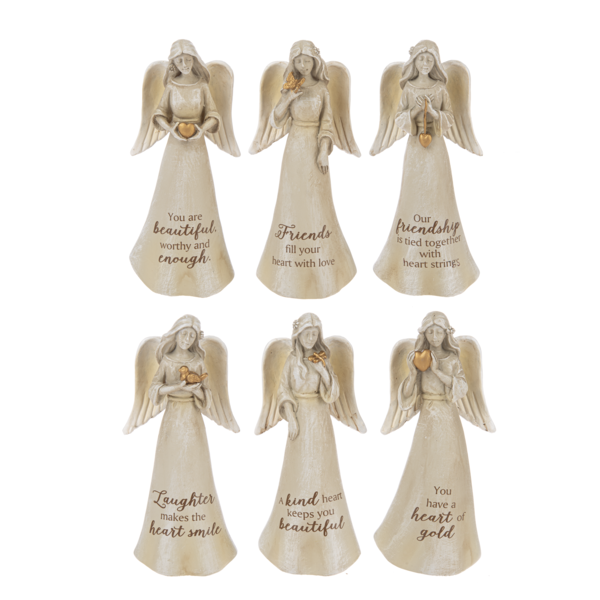 Heart of Gold Angel Figure 4&quot;