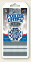 Buffalo Bills Poker Chips 20pc