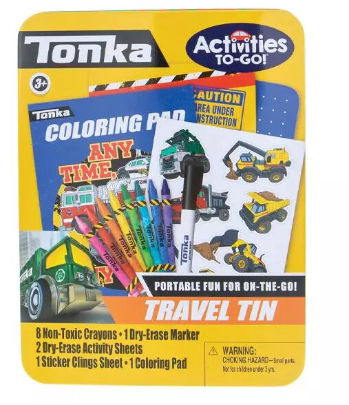 Tonka Activities To Go  Tin