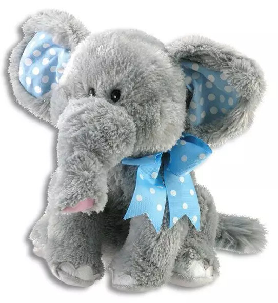 Elliot Elephant Singing Blue