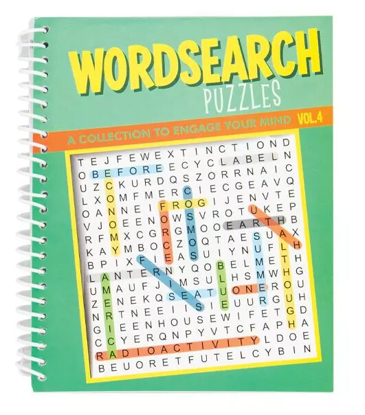 Spiral Wordsearch Puzzle Book