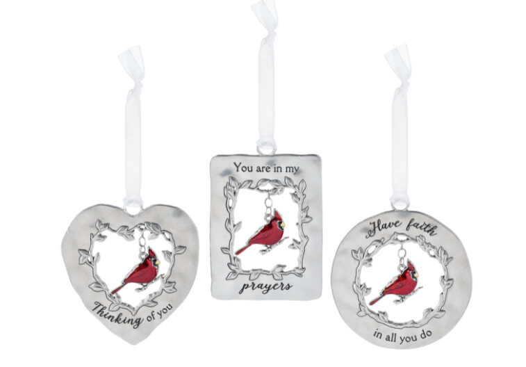 Always in My Heart Cardinal Ornament