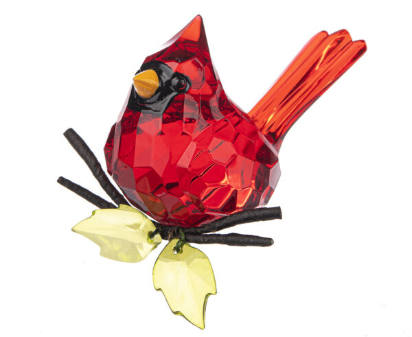 4&quot; Elegant Sitting Cardinal