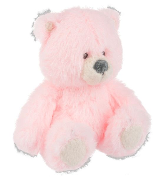 6.5&quot; Cotton Candy Bear - Pink