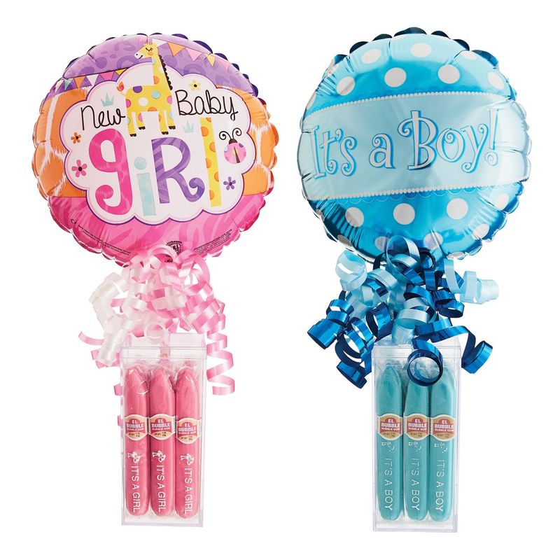 Kelliloon Baby Ballon w/Bubblegum Cigars