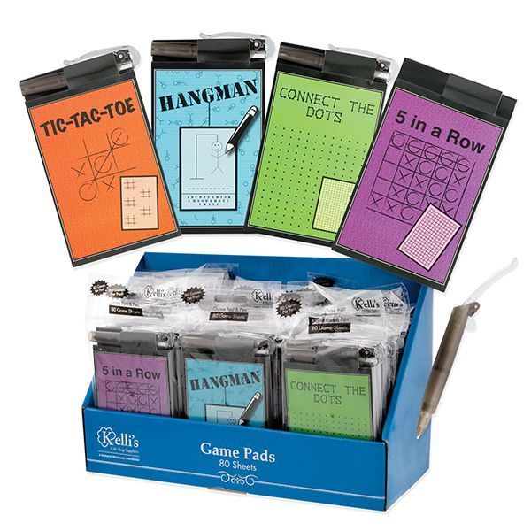 Game Pad and Pen Set  - 80 sheets