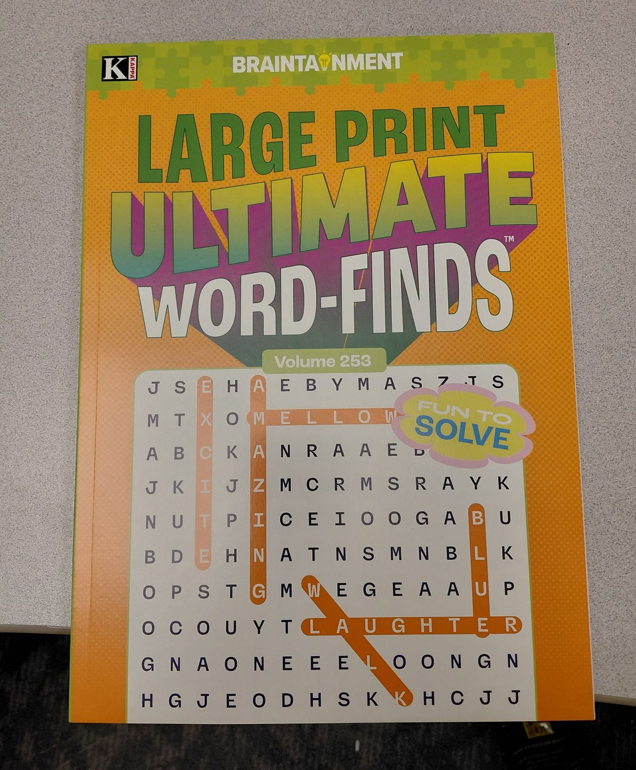 Large Print Ultimate Word-Finds Puzzle Book, Style: Volume 253