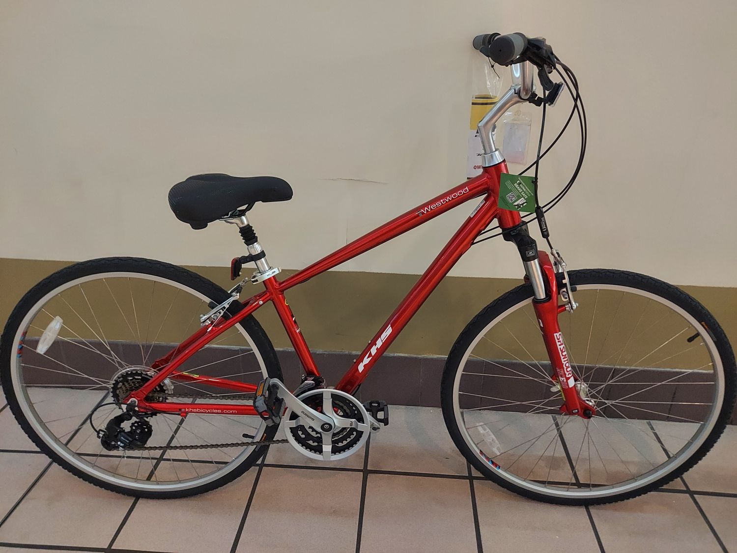 KHS WESTWOOD CHROME RED M (17) CHROME RED M (17)