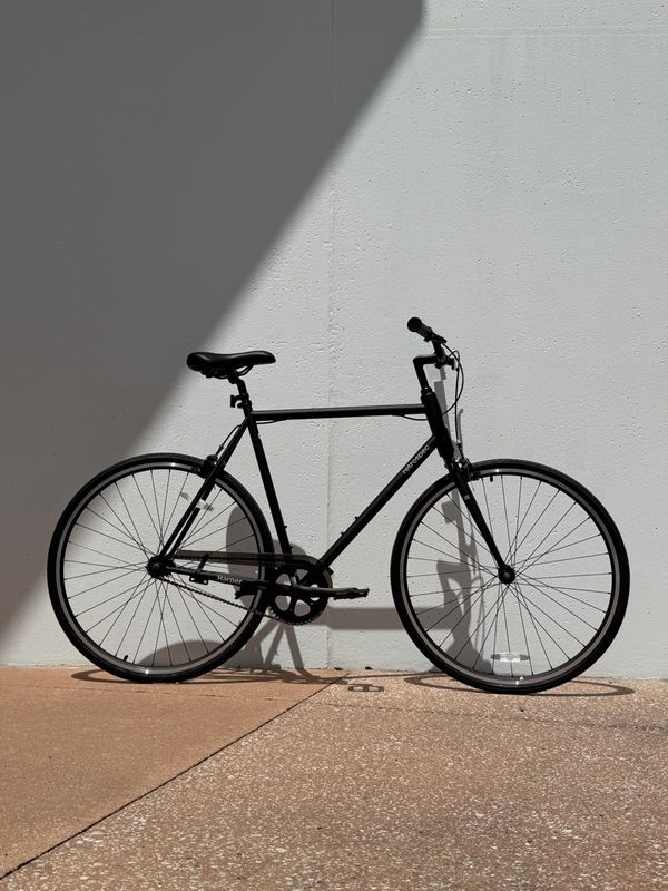 Retrospec Harper Fixie Bike - Single Speed Matte Black / XL: 60cm