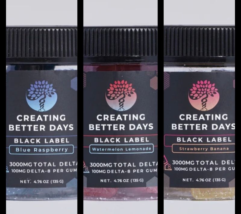 Creating Better Days 100mg Max D8 30ct 