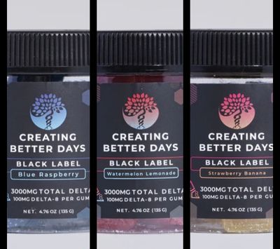 Creating Better Days 100mg Max D8 30ct 
