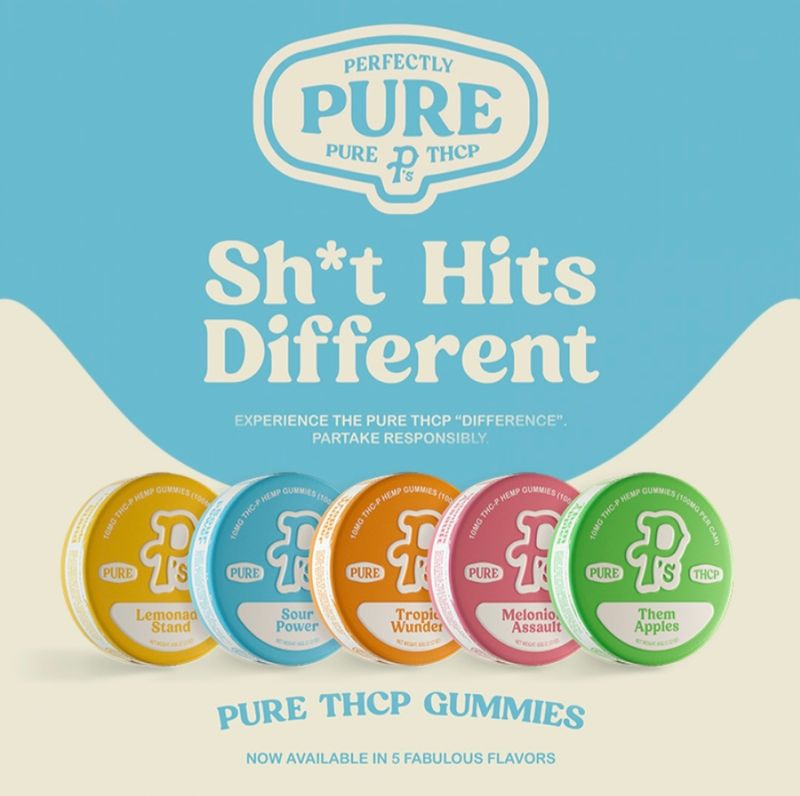 Pushin Ps Pure THC-P Gummies 