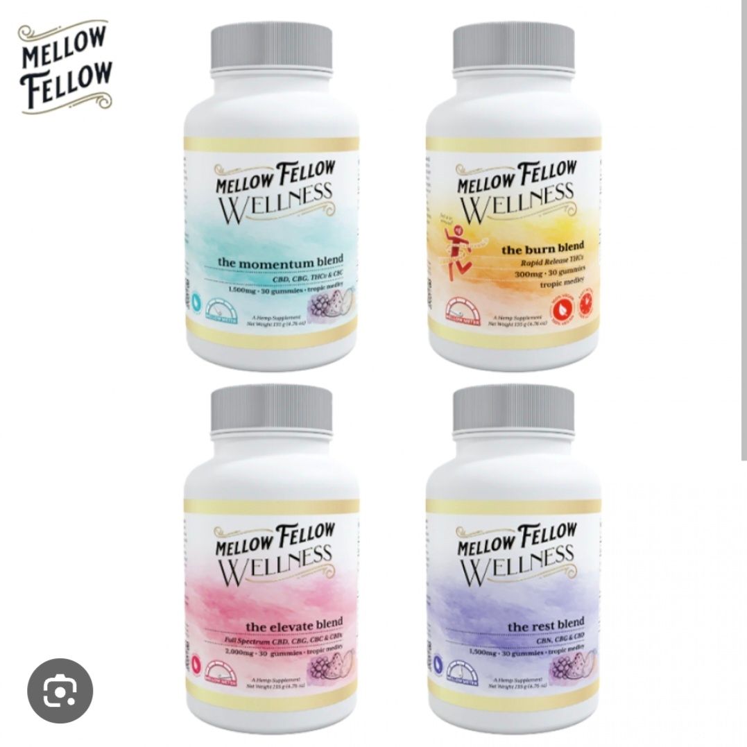 Mellow Fellow CBD Wellness 50mg 30ct