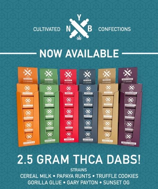 NYB THC-A Live Resin Dabs 1G-2.5G