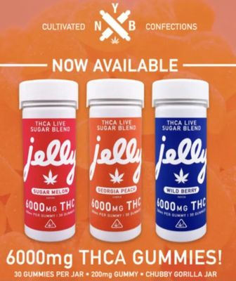 NYB Jelly THC Gummies 30-40ct 