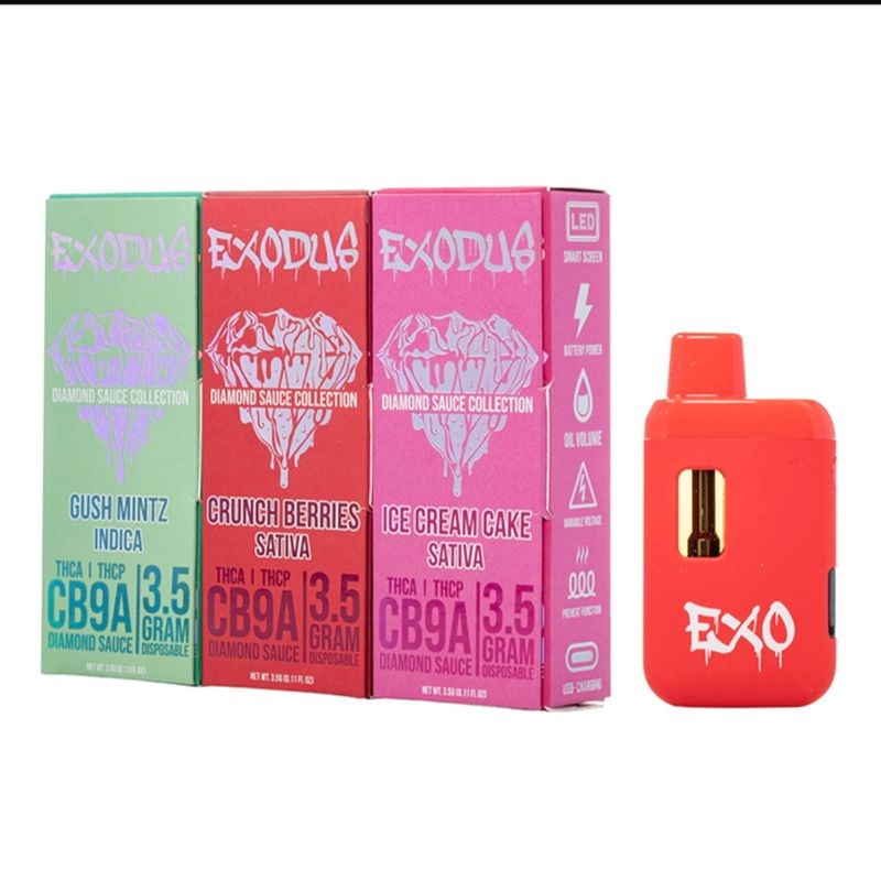 Exodus 3.5G THC-A Disposable