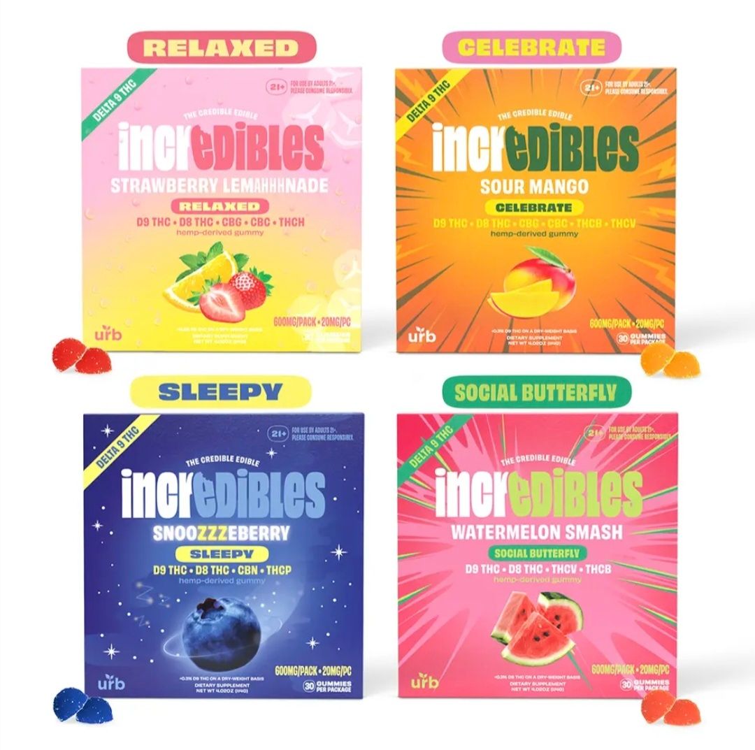URB INCREDIBLES Target Blend 20mg 30ct