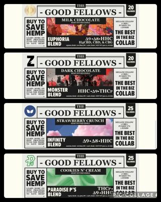 Good Fellows THC Chocolates 12pc