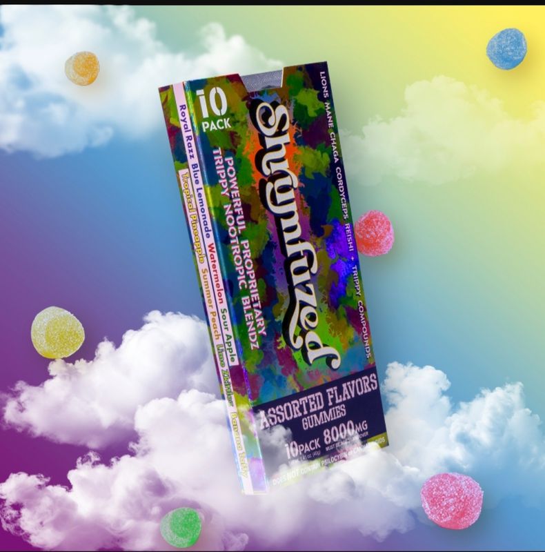 Dazed ShrumFuzed Edibles 10ct (8000mg) 