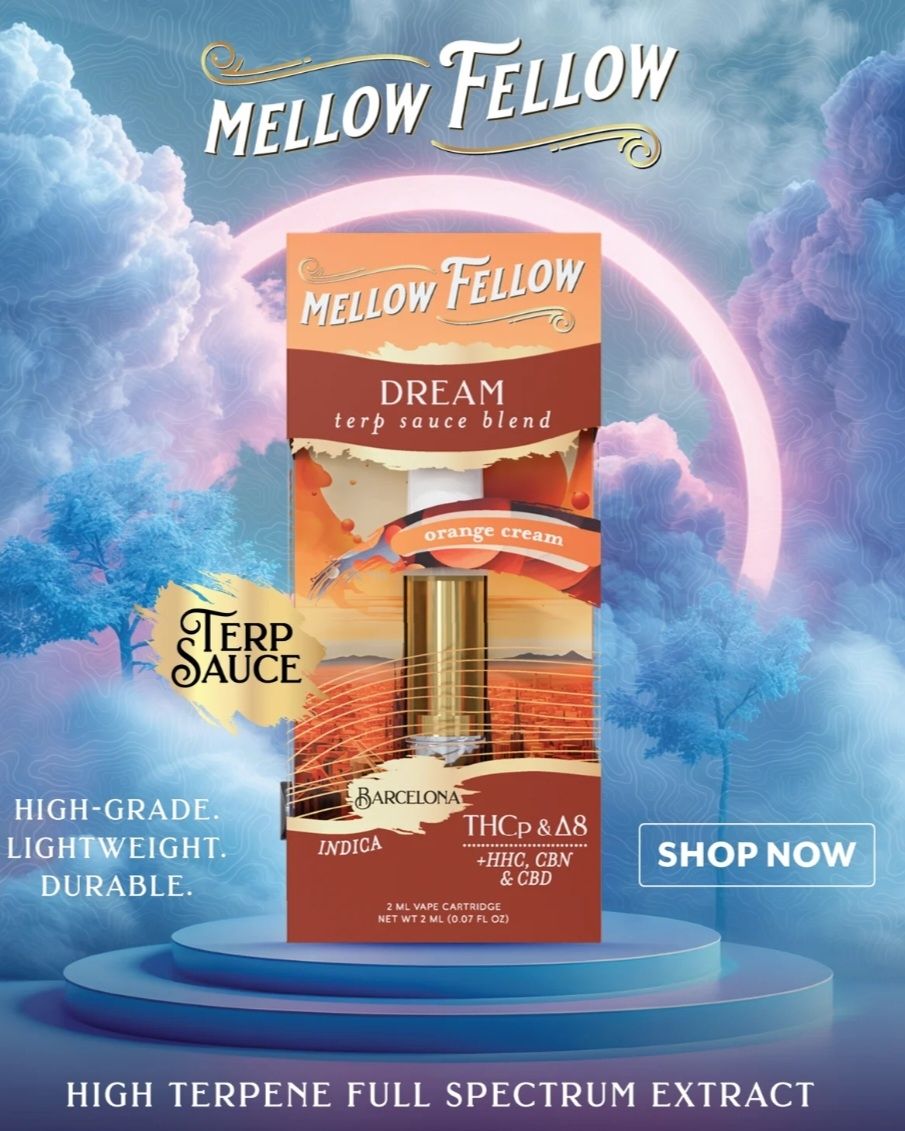 Mellow Fellow 2G Terp Sauce Carts