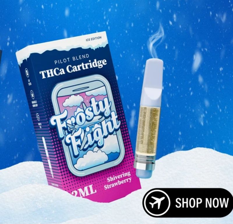 Frosty Flights 2G THC-A Carts
