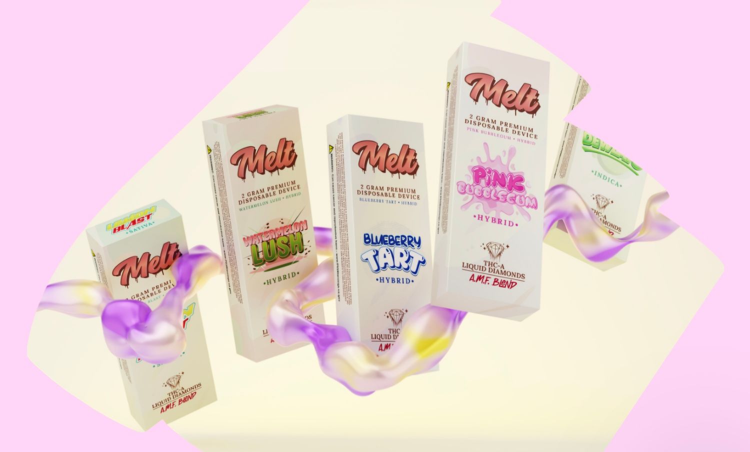 MELT 2G Exotics THC-A Disposable