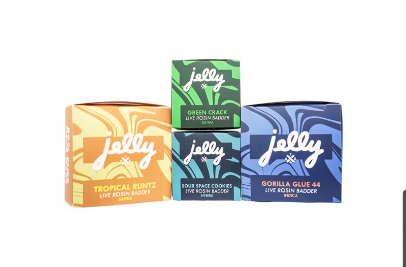 NYB Jelly 2G THC-A Live Rosin Dabs 