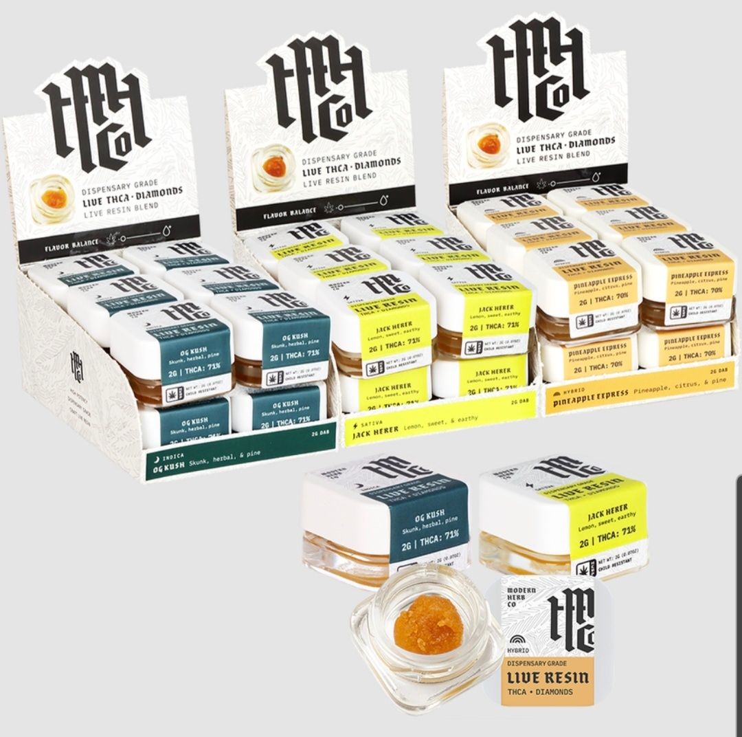 Modern Herb Co 2G THC-A Live Resin 