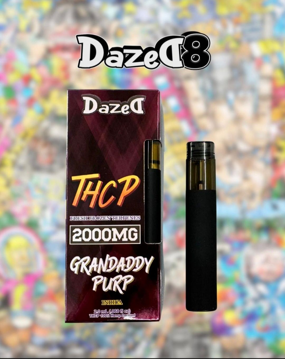 Dazed 8 THC-A/THC-P 2G Disposables