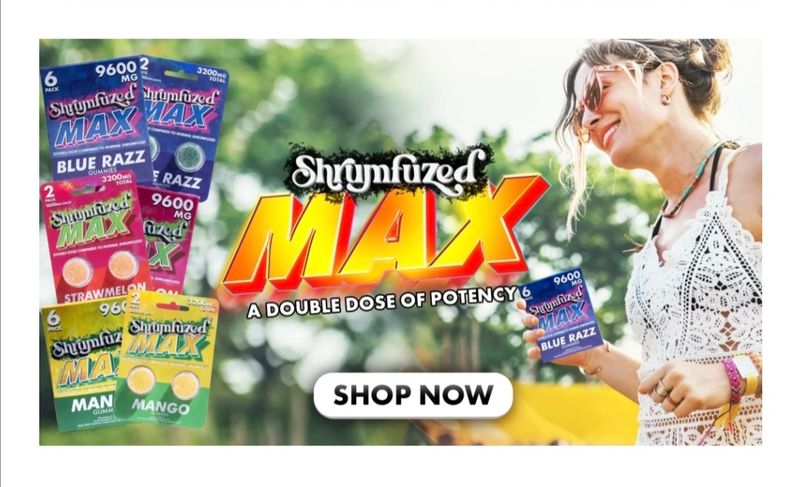 Dazed Shrumfuzed MAX 6ct (9600mg)