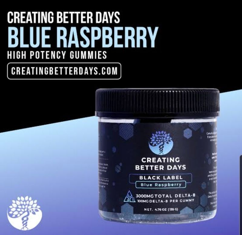 Creating Better Days 100mg MAX D8 30ct 