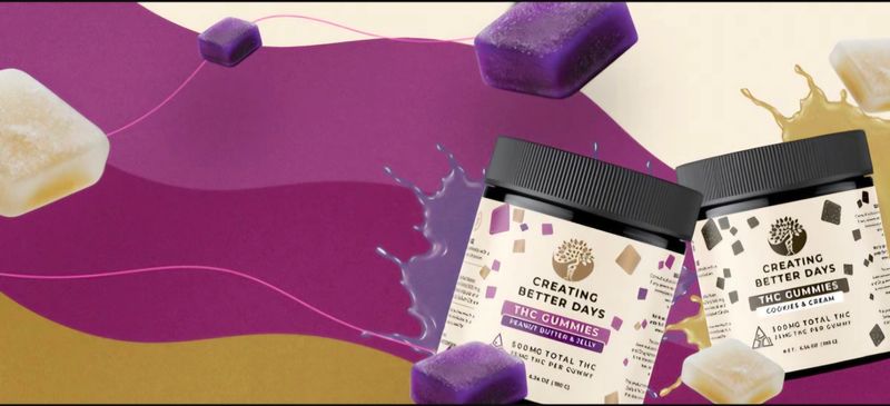 Creating Better Days D9 25mg 20ct Exotic Flavors 