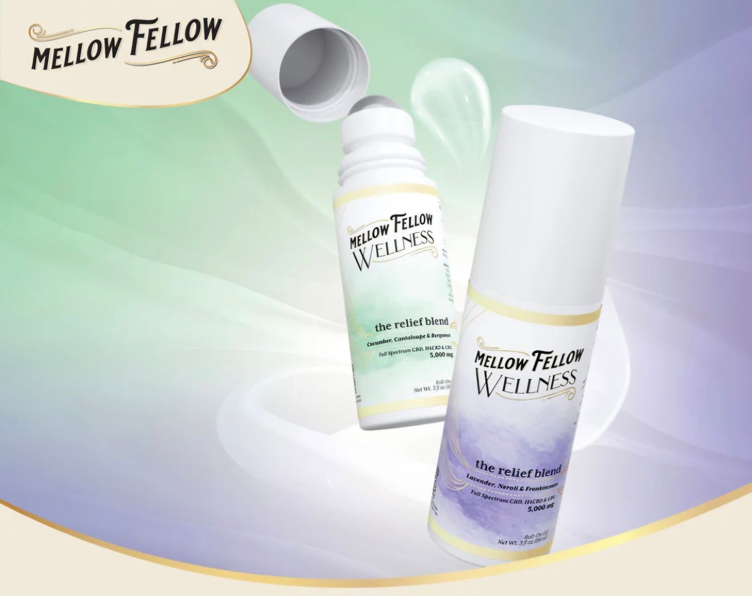 Mellow Fellow Roll on Relief 5000mg