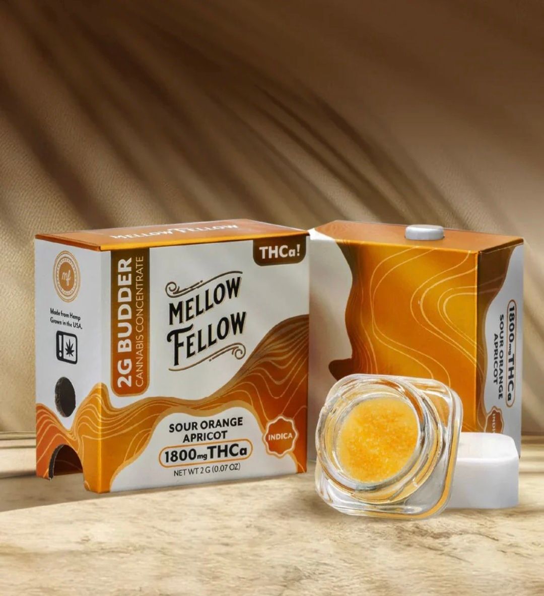 Mellow Fellow 2G THC-A Budder Dabs 