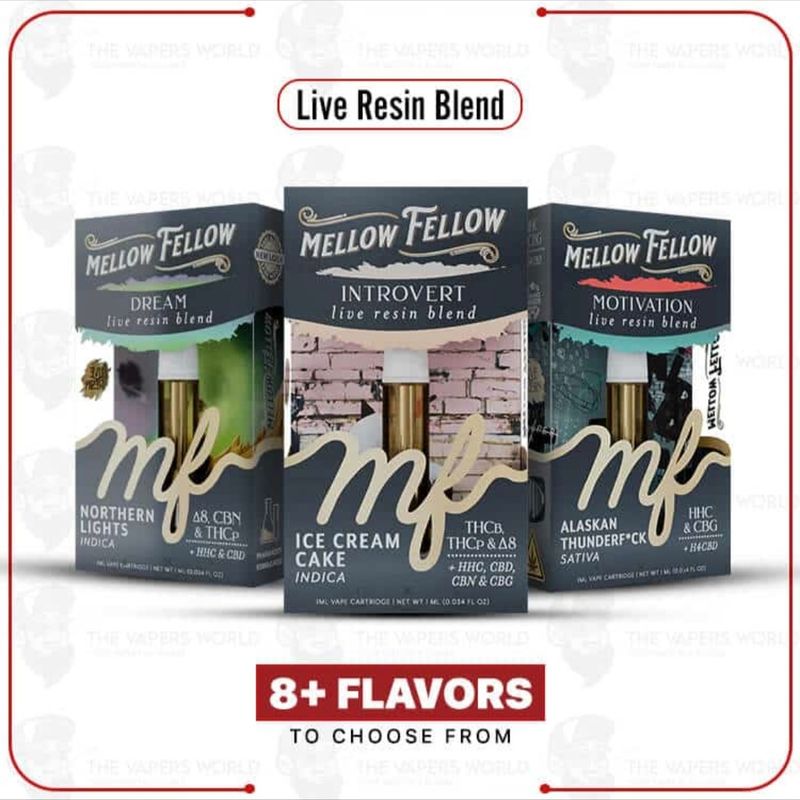 Mellow Fellow 1G Live Resin Carts