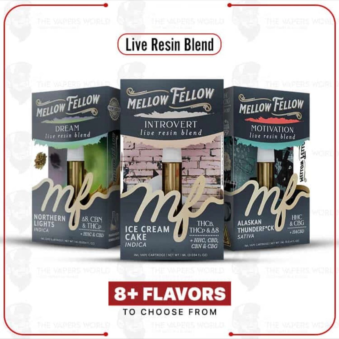 Mellow Fellow 1G Live Resin Carts