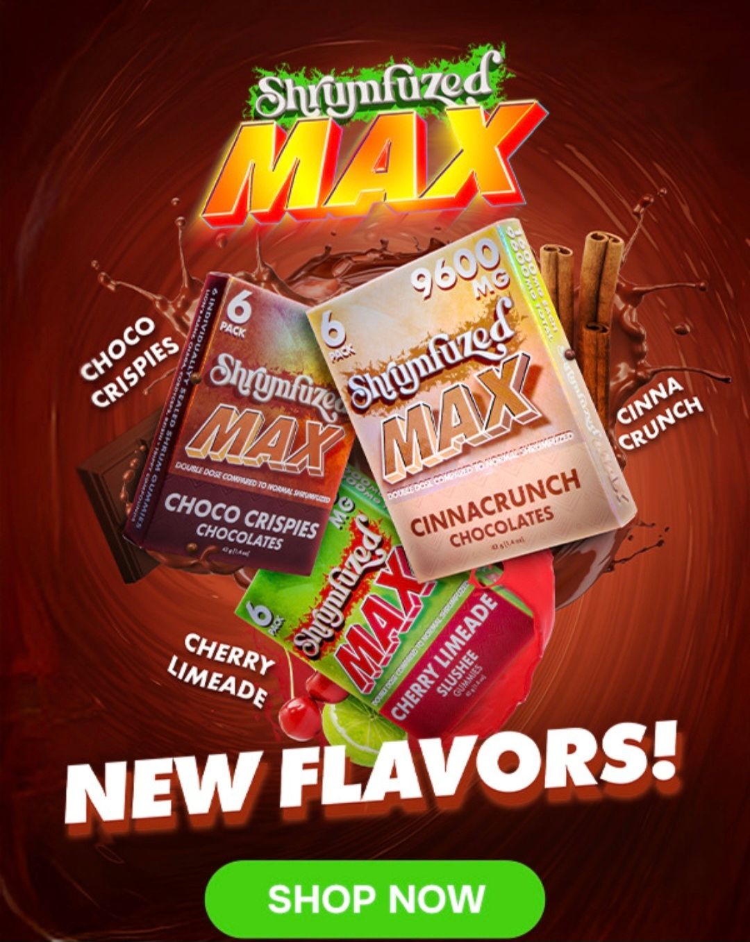 Dazed Shrumfuzed MAX 6ct (9600mg)