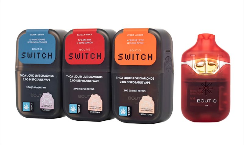 Boutiq Canna 2G THC-A Switch Glow Series 