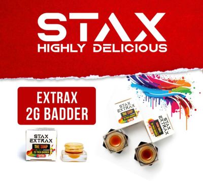 STAX 2G THC-A Budder Dabs 